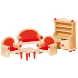 Goki Dollhouse Furniture salon, 5dlg.