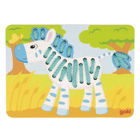 Goki drewniane puzzle, trzecie.