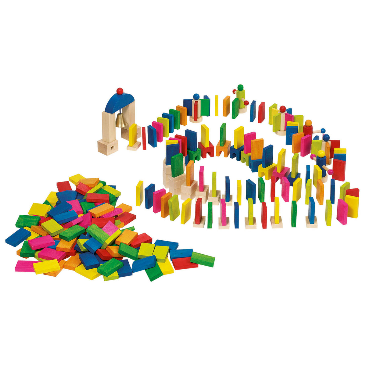 Goki Wooden Domino Play, 247dlg.