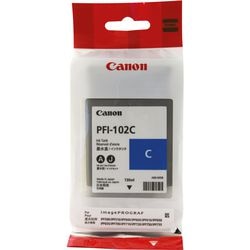 Wkład atramentowy błękitny Canon PFI-102 130 ml