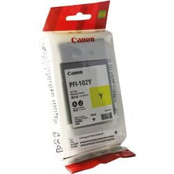 Wkład atramentowy pfi-102y canon żółty