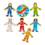 Puzzle Goki: poszukiwacz kariery, gramofon śr. 14cm, 38 elementów, drewno, 3+
