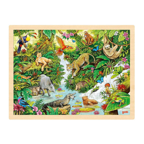 Puzzle Goki w dżungli. 96 części. 3+