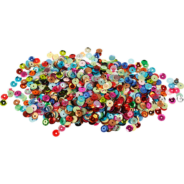 Firma Creativ https: www.cchobby.nl cekiny-okrągłe-rozmiar-6-mm-10-gr-1-doos