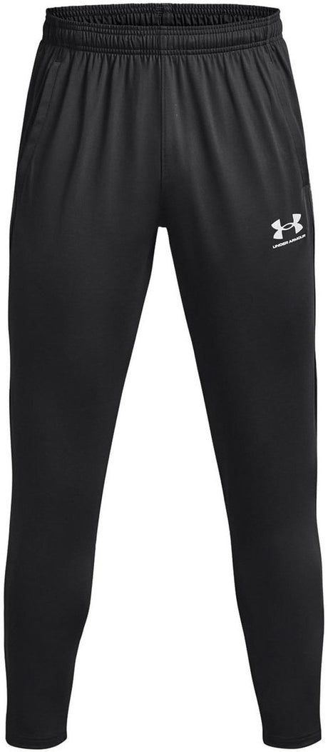 Męskie spodnie sportowe Under Armour UA m Challenger Training pnt-blk w kolorze czarno-białym
