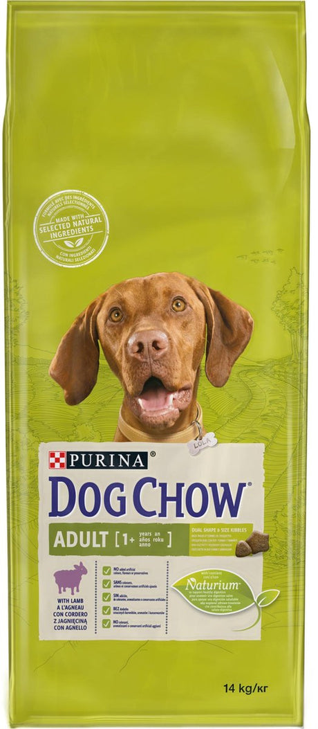 Karma dla psów Purina Adult - karma dla psów - jagnięcina - 14 kg - dla dorosłych psów - wspomaga trawienie zębów