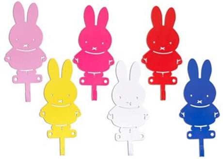 Wieszak metalowy Miffy ass (6 szt.)
