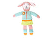 Knuffel gebreid schaap dolly 36 cm