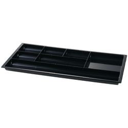 Organizer do szuflad cep czarny 168 mm x 344 mm x 20 mm