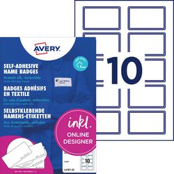 Identyfikatory avery l4787-20