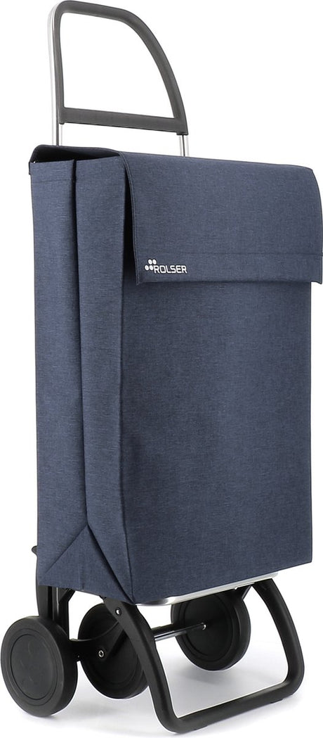 Wózek na zakupy Rolser Jean Tweed - 4 koła - marino