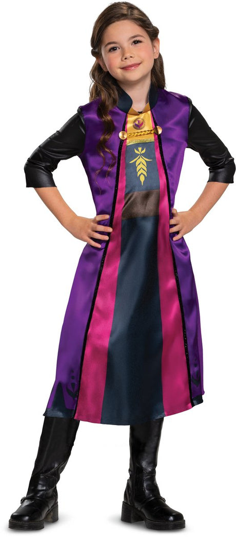 Przebranie Disney - Kraina Lodu 2, Anna Traveling Basic Plus, rozmiar XS (3t-4t lat)