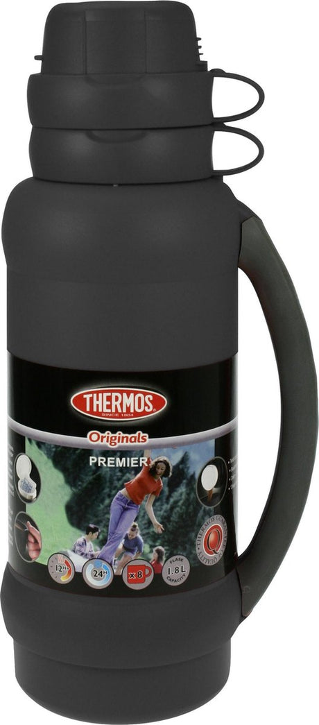 Butelka termosowa Premier Premier - 1l8 - czarna