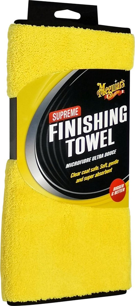 Meguiar's Meguiar's Supreme Suszarka do suszenia 50x30cm - Ściereczka do suszenia samochodu z mikrofibry - Bardzo chłonna - Ściereczka do detali samochodowych