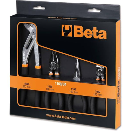 BETA 4-częściowy zestaw Tang Set narzędzia 1169 D4
