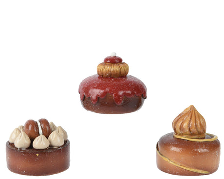 Figurka Decoris z żywicy poliestrowej o średnicy 6cm