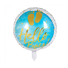 Balon foliowy Boland, cześć chłopcze! ø45cm