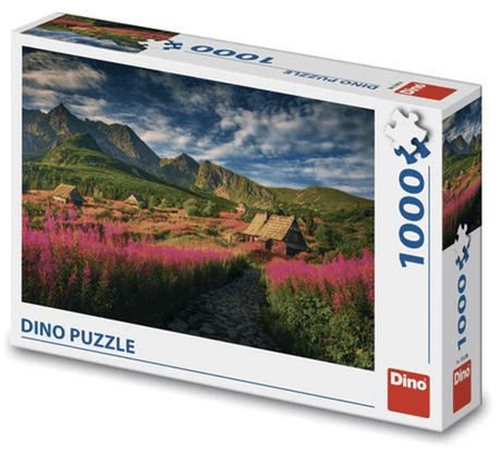 Dinotoys puzzle dinozaury Doliny Gąsienicy - 1000 elementów