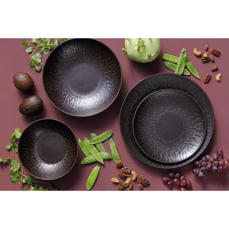 Palmer plate ruston 21cm coupe brązowe pudełko 6 sztuk