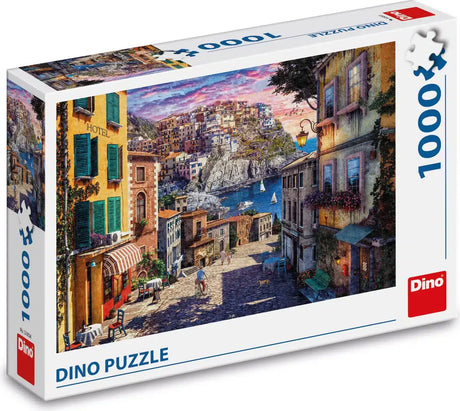 Puzzle dinozaury Dinotoys z włoskiego wybrzeża - 1000 elementów