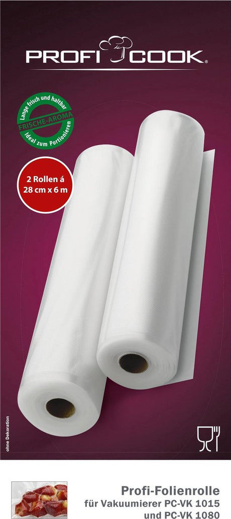 Proficook 8910155 - rolki próżniowe 28cm do vk1080