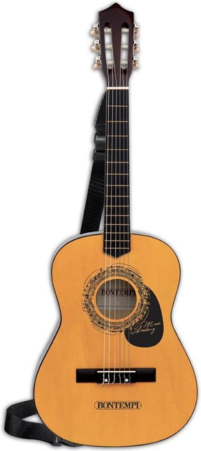 Bontempi spa bontempi - gitara drewniana - 6 strun - pasek na ramię 92 cm
