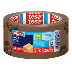 Taśma ekologiczna tesapack 66mx50mm brązowa