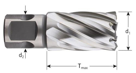Wiertło rdzeniowe Rotec hss-xe silver-line 12,0 mm sl30