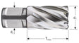 Wiertło rdzeniowe Rotec hss silver-line 60,0 mm sl30 Weldon