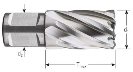 Wiertło rdzeniowe Rotec hss silver-line 14,0 mm sl30 Weldon