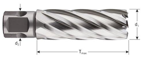 Wiertło rdzeniowe Rotec hss-xe silver-line 16,0 mm sl55