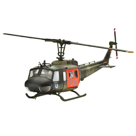 Revell zestaw do sklejania pojazdów wojskowych - 04444 bell uh-1d - plastik sar - 1:72 - modelarstwo