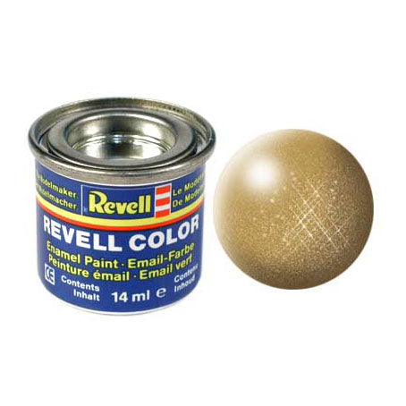 Farba emaliowa Revell #94 - złota, metaliczna