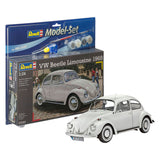 Zestaw modeli Revell - Volkswagen Beetle Limuzyna 68 - zawiera. podstawowe kolory farb