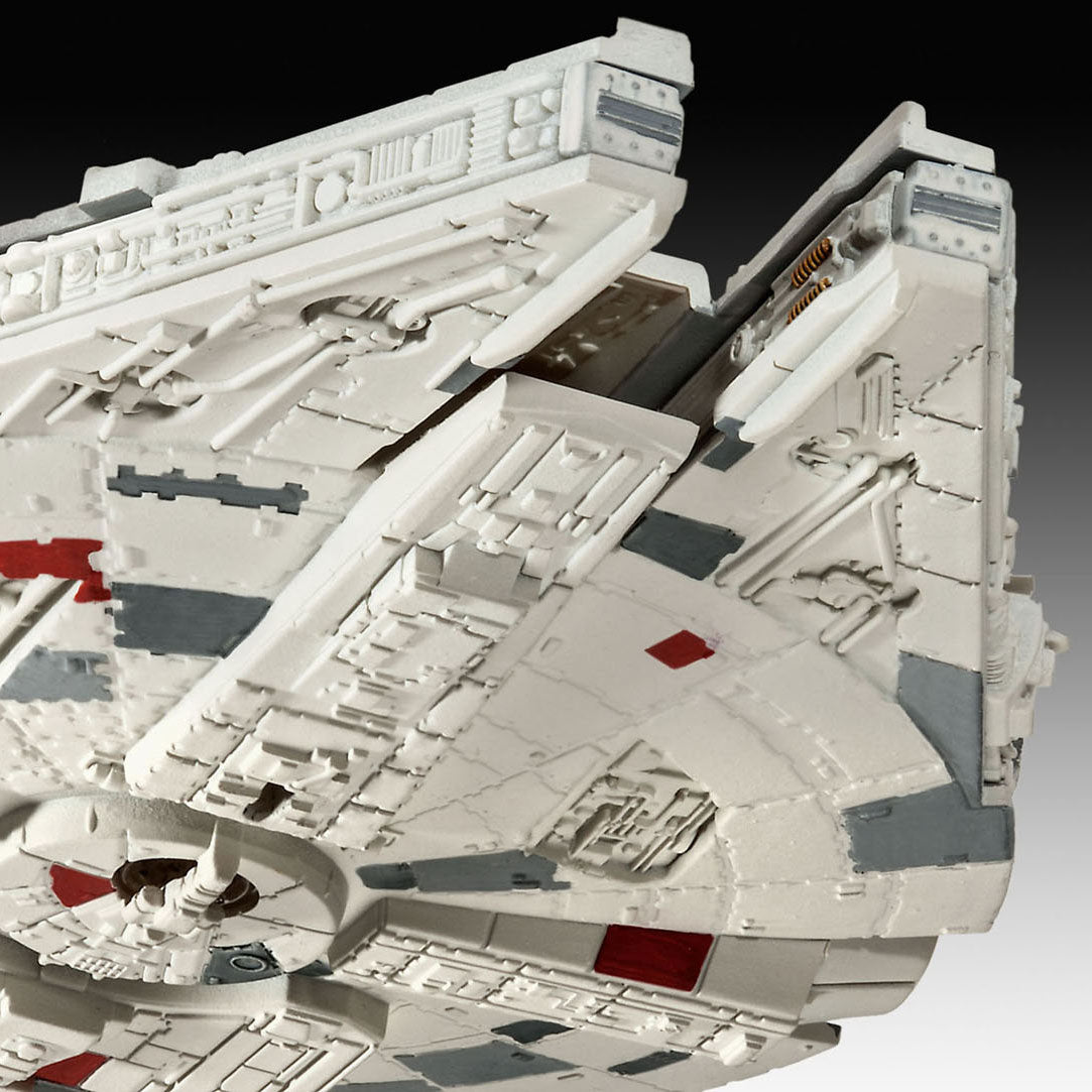 Revell zestaw do budowania modeli podróż kosmiczna - 03600 Star Wars Millennium Falcon plastikowy - 1:241 - modelarstwo