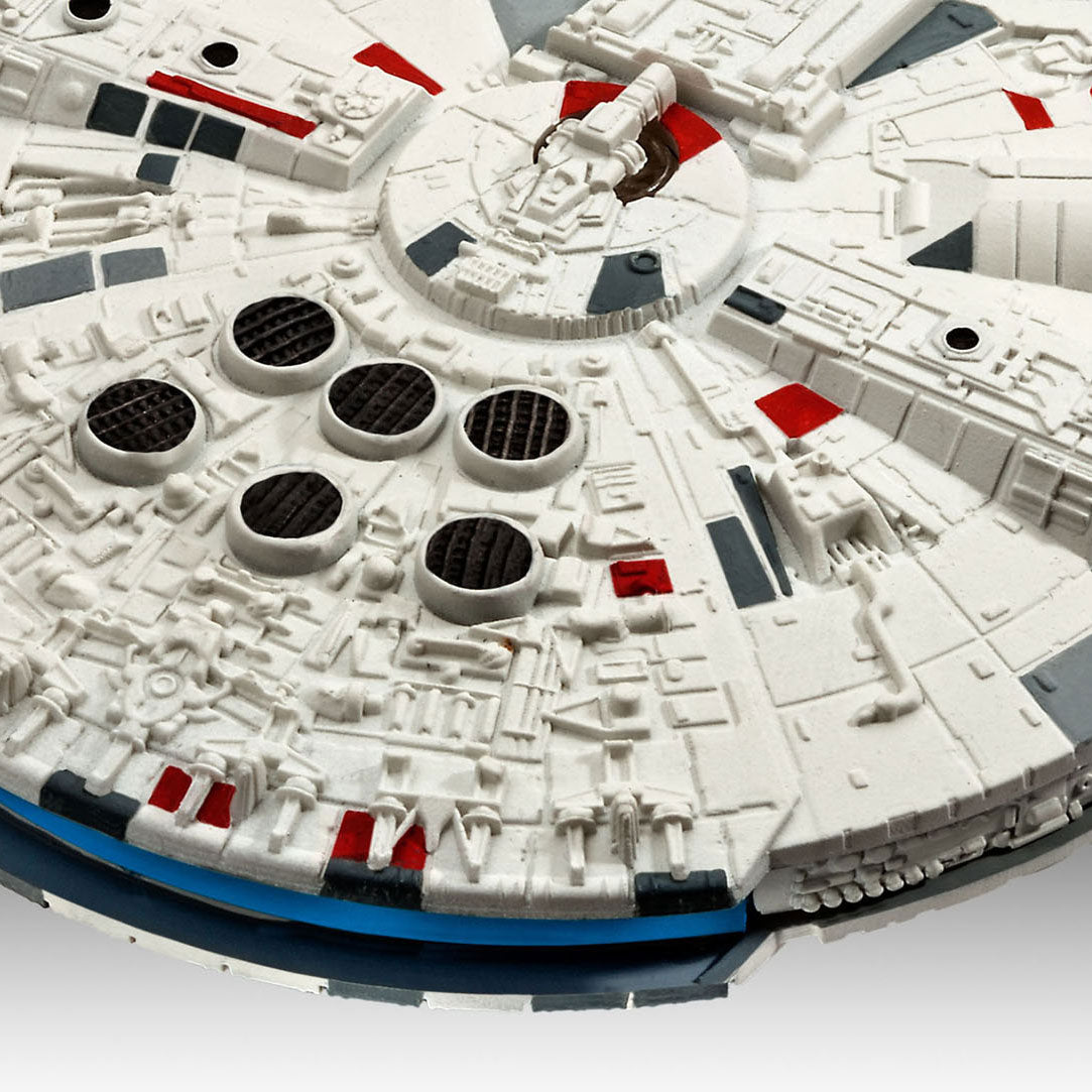 Revell zestaw do budowania modeli podróż kosmiczna - 03600 Star Wars Millennium Falcon plastikowy - 1:241 - modelarstwo
