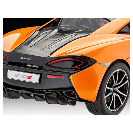 Revell zestaw do sklejania pojazdów wojskowych - 07051 mclaren 570s plastik - 1:24 - modelarstwo
