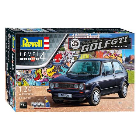 Zestaw upominkowy Revell Volkswagen Golf GTI Pirelli Model Construction