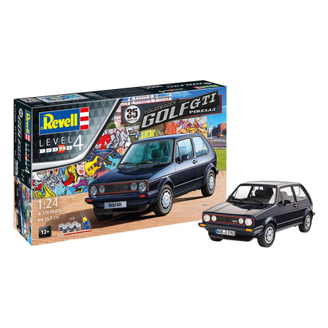 Zestaw upominkowy Revell Volkswagen Golf GTI Pirelli Model Construction