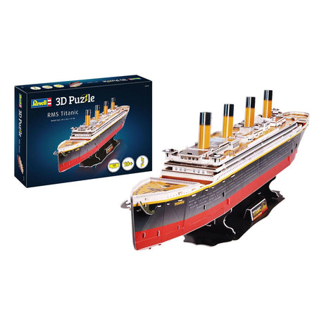Zestaw do budowania puzzli 3D firmy Revell - RMS Titanic 113 elementów.