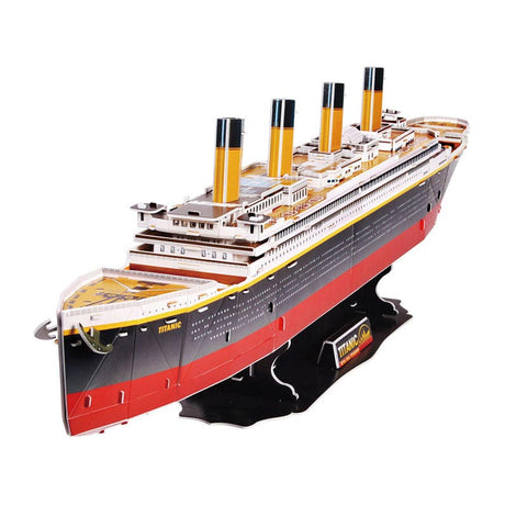 Zestaw do budowania puzzli 3D firmy Revell - RMS Titanic 113 elementów.