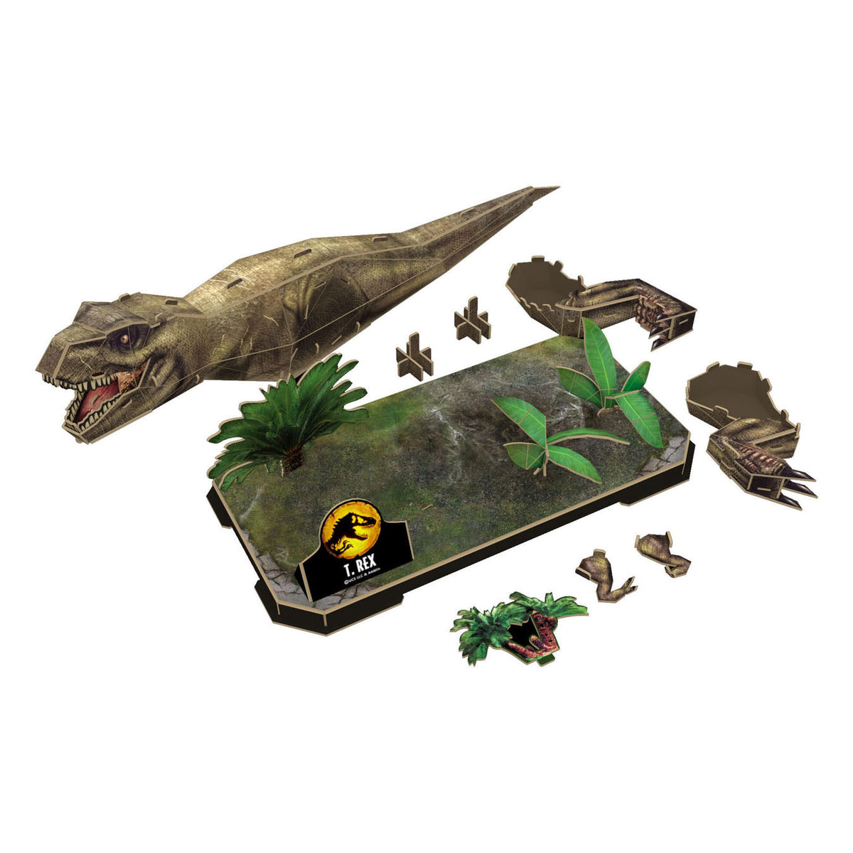 Zestaw do budowania puzzli 3D firmy Revell - Jurassic World Dominion T-Rex