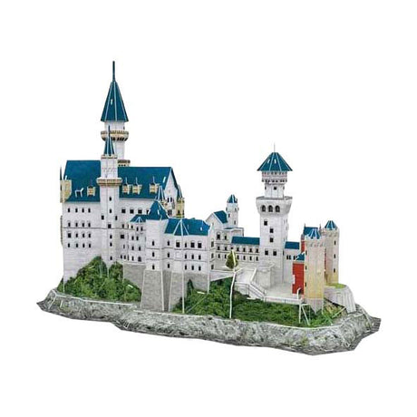 Zestaw do budowania puzzli 3D firmy Revell Zamek Neuschwanstein - 121 elementów.