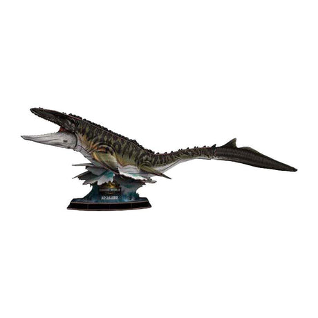 Zestaw do budowania puzzli 3D firmy Revell Jurassic World - Mosasaurus - 83 elementy.