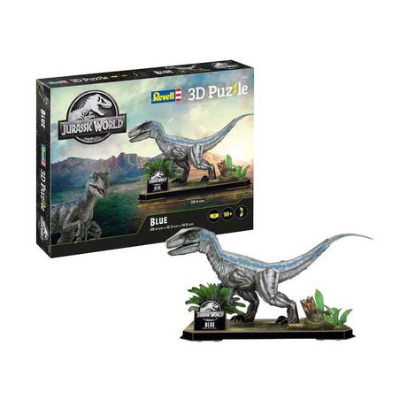 Zestaw do budowania puzzli 3D firmy Revell Jurassic World - Velociraptor - 57 elementów.