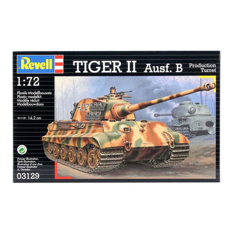 Zestaw do modelowania firmy Revell - tygrys ii ausf. b 1:72 - 144 szt.