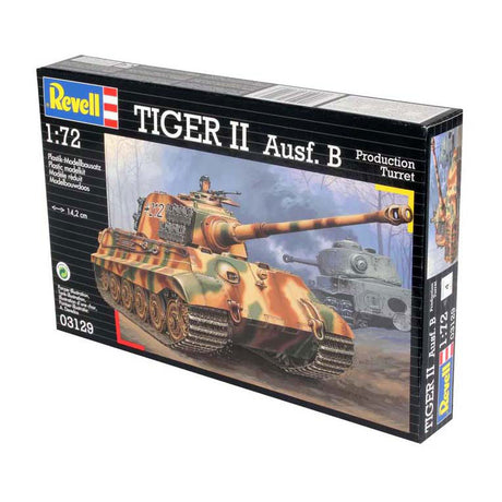 Zestaw do modelowania firmy Revell - tygrys ii ausf. b 1:72 - 144 szt.