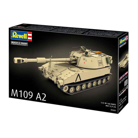 Zestaw do modelowania firmy Revell - m109 a2 1:72 - 168szt.