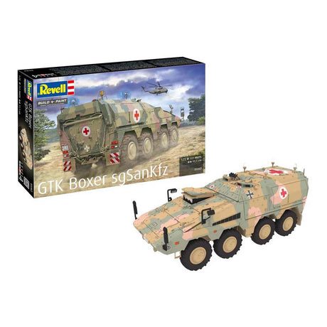 Zestaw do sklejania Revell - gtk boxer sgsankfz 1:72 - 111szt.