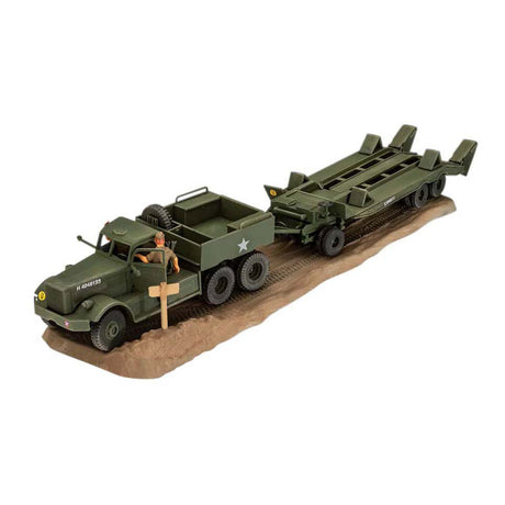 Zestaw do sklejania Revell - transporter czołgu m19 1:76 - 140 elementów.